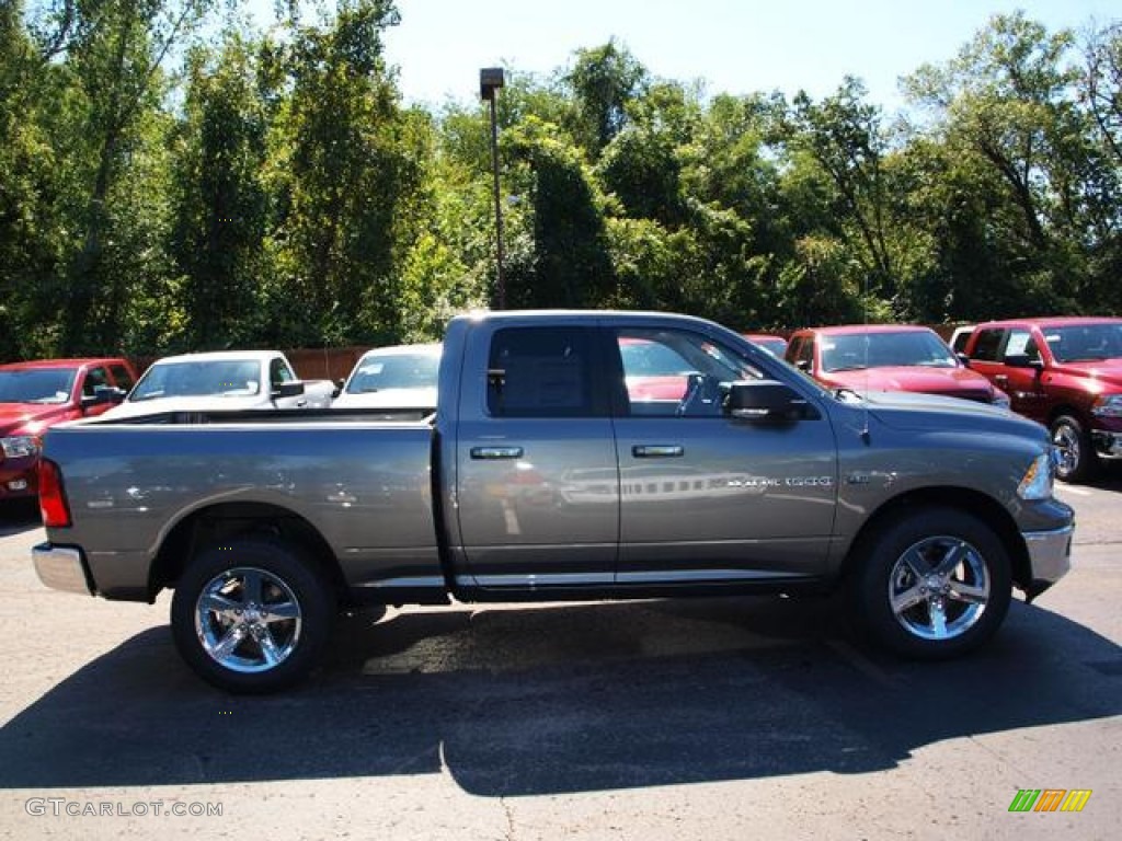 2012 Ram 1500 Big Horn Quad Cab 4x4 - Mineral Gray Metallic / Dark Slate Gray/Medium Graystone photo #1