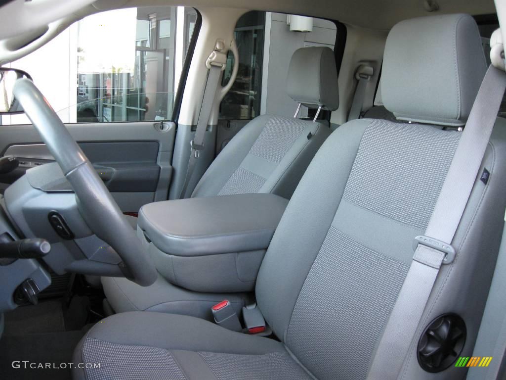 2007 Ram 1500 Big Horn Edition Quad Cab 4x4 - Patriot Blue Pearl / Medium Slate Gray photo #12