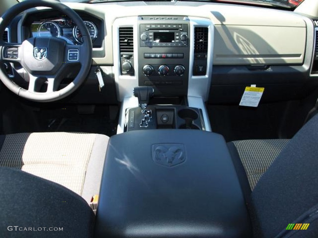 2012 Ram 1500 Big Horn Crew Cab 4x4 - Deep Cherry Red Crystal Pearl / Dark Slate Gray/Medium Graystone photo #5