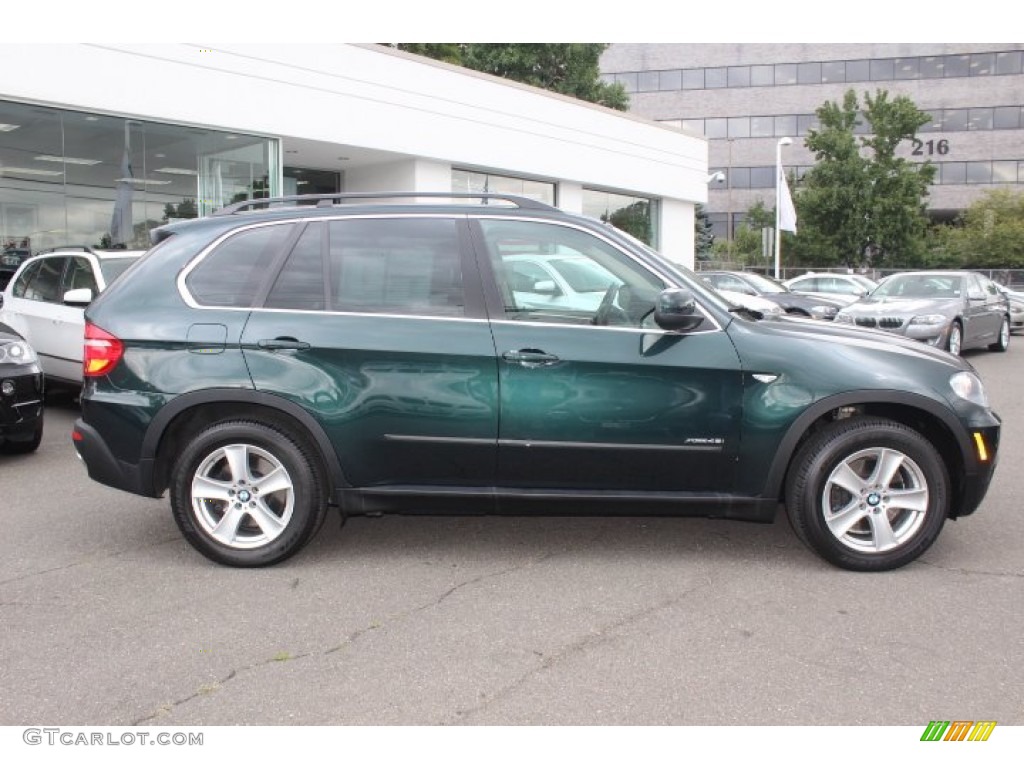Deep Green Metallic 2009 BMW X5 xDrive48i Exterior Photo #71092423