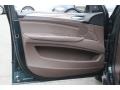 2009 BMW X5 Tobacco Nevada Leather Interior Door Panel Photo