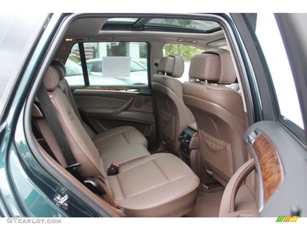 Tobacco Nevada Leather Interior 2009 BMW X5 xDrive48i Photo #71092606