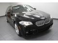 2013 Jet Black BMW 5 Series 550i Sedan  photo #5