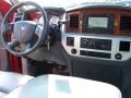 2007 Inferno Red Crystal Pearl Dodge Ram 1500 Laramie Quad Cab 4x4  photo #15