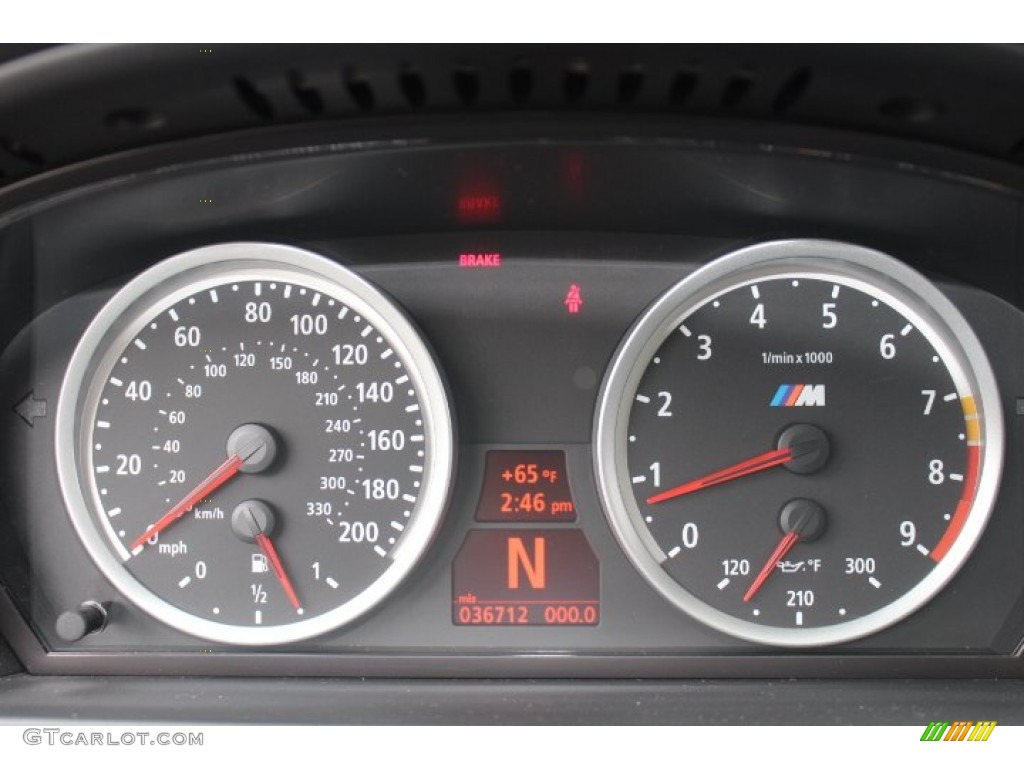 2006 BMW M5 Standard M5 Model Gauges Photo #71093137