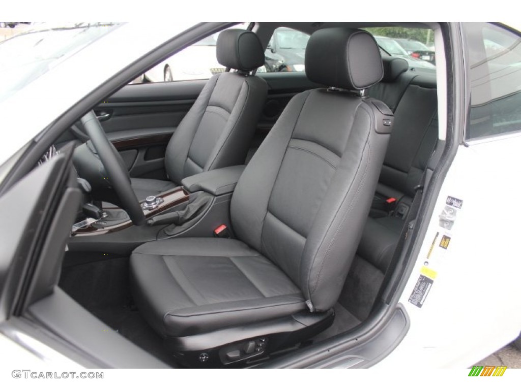 2011 3 Series 328i xDrive Coupe - Alpine White / Black photo #12