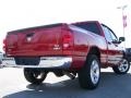 2007 Inferno Red Crystal Pearl Dodge Ram 1500 Big Horn Edition Quad Cab  photo #5