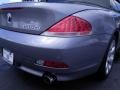 2005 Silver Grey Metallic BMW 6 Series 645i Convertible  photo #23