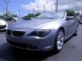 2005 Silver Grey Metallic BMW 6 Series 645i Convertible  photo #30