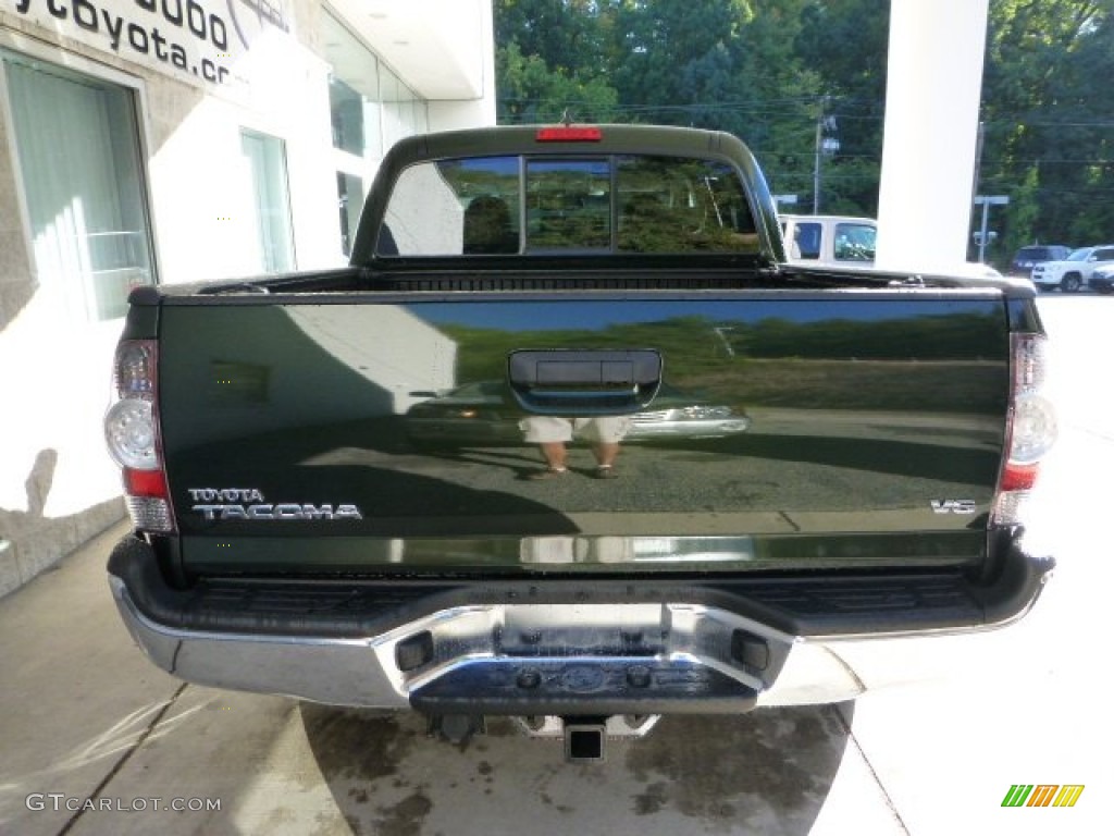 2013 Tacoma V6 SR5 Double Cab 4x4 - Spruce Green Mica / Graphite photo #3