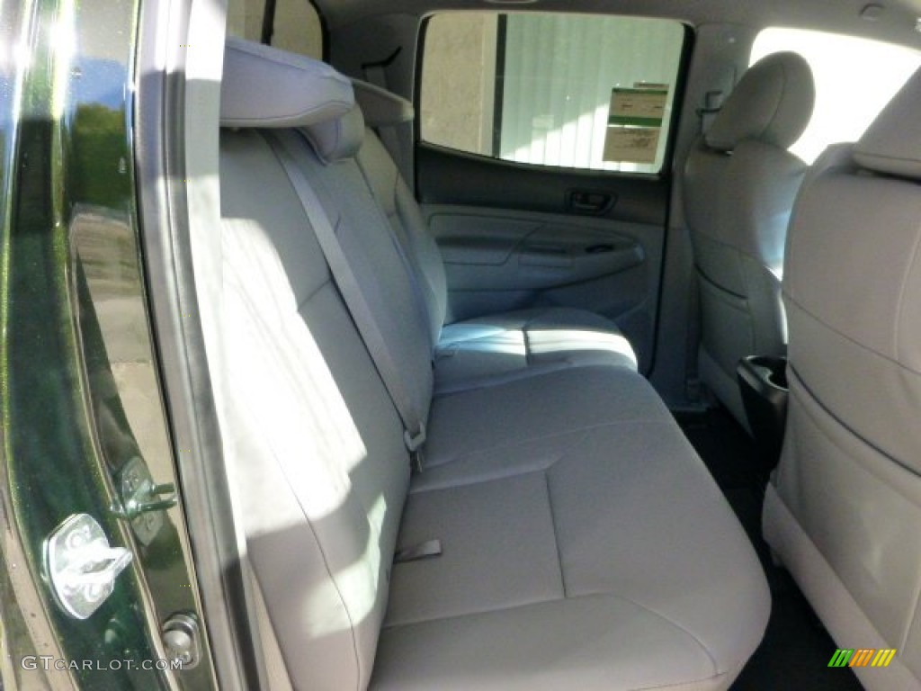2013 Tacoma V6 SR5 Double Cab 4x4 - Spruce Green Mica / Graphite photo #10