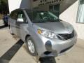 2013 Silver Sky Metallic Toyota Sienna LE  photo #7