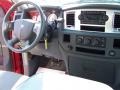 2007 Inferno Red Crystal Pearl Dodge Ram 1500 Big Horn Edition Quad Cab  photo #14