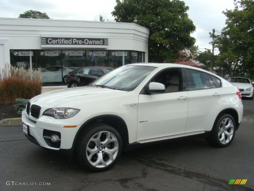 Alpine White BMW X6