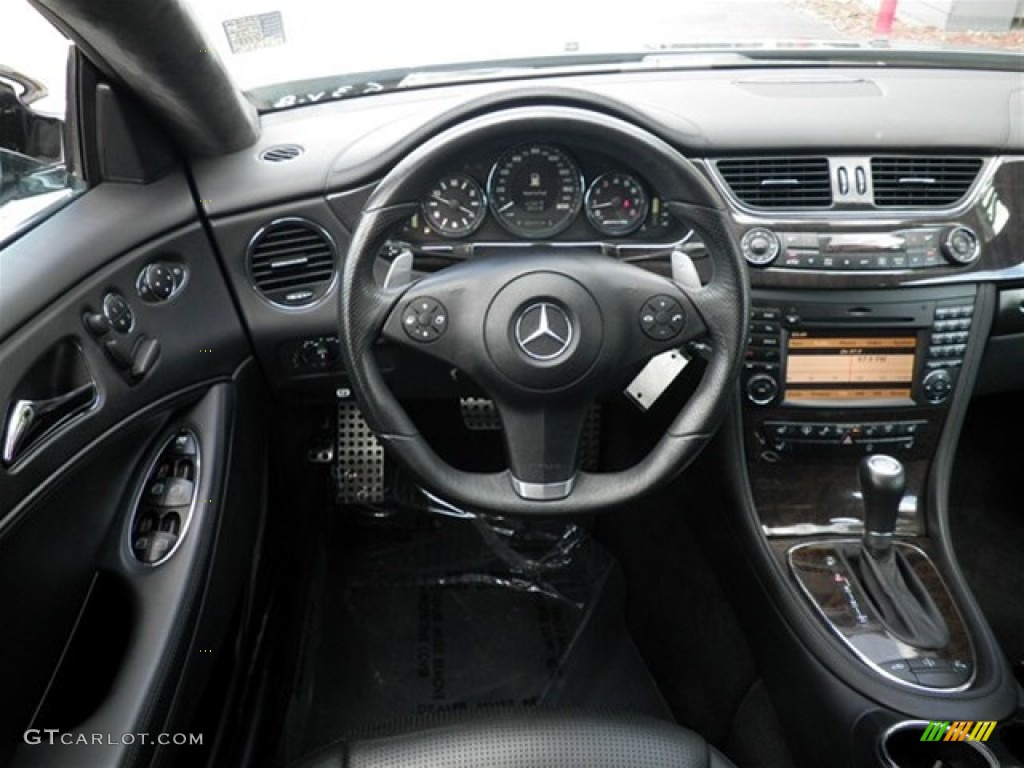 2009 Mercedes-Benz CLS 63 AMG Black Dashboard Photo #71096157