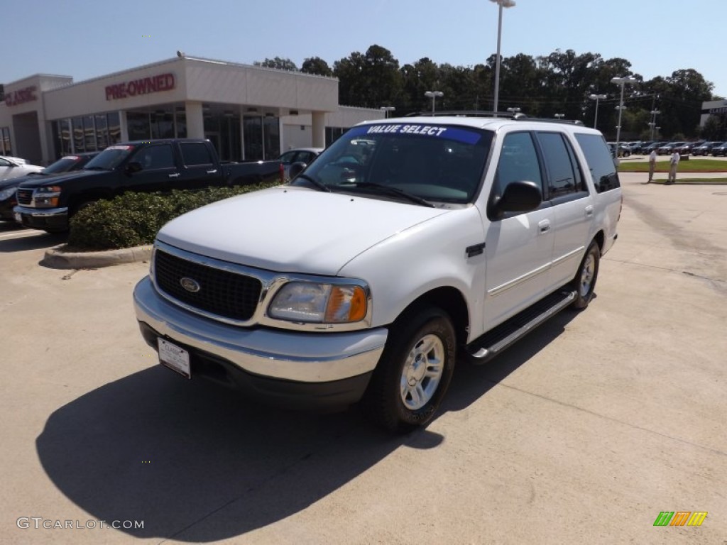 2000 Expedition XLT - Oxford White / Medium Graphite photo #1