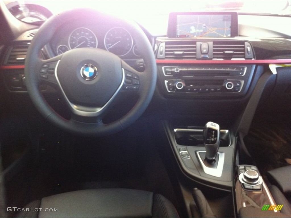 2013 3 Series 328i xDrive Sedan - Jet Black / Black photo #7