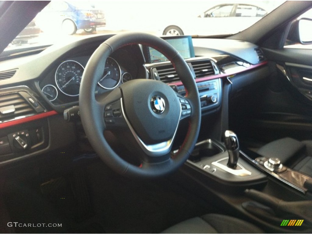 2013 3 Series 328i xDrive Sedan - Jet Black / Black photo #8