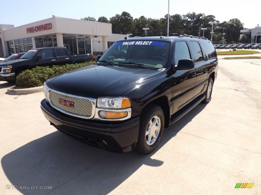 2005 Yukon XL Denali AWD - Onyx Black / Sandstone photo #1