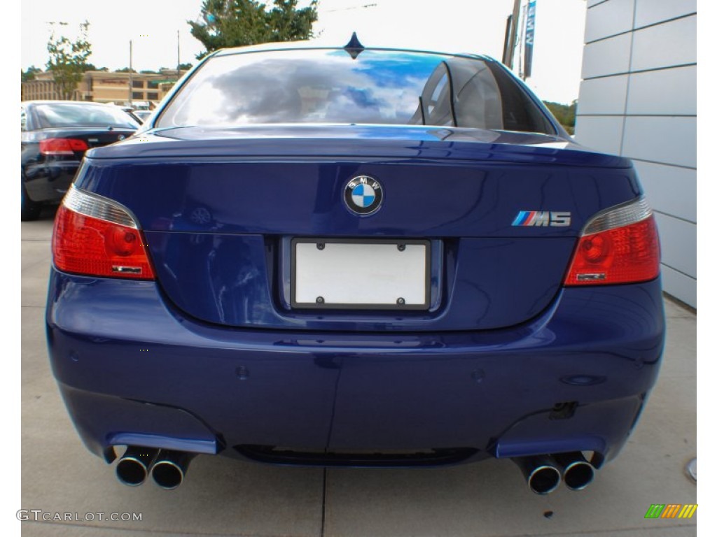 2006 M5  - Interlagos Blue Metallic / Black photo #5