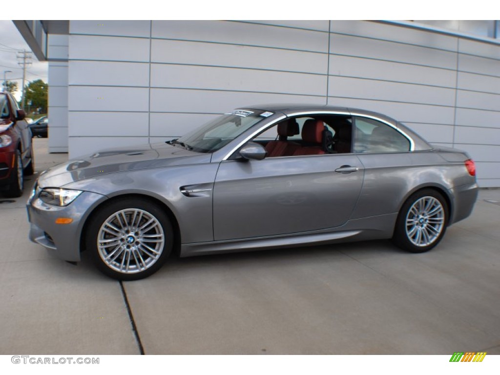 Space Gray Metallic 2011 BMW M3 Convertible Exterior Photo #71097853