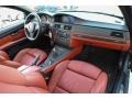 Fox Red Novillo Leather Dashboard Photo for 2011 BMW M3 #71097895