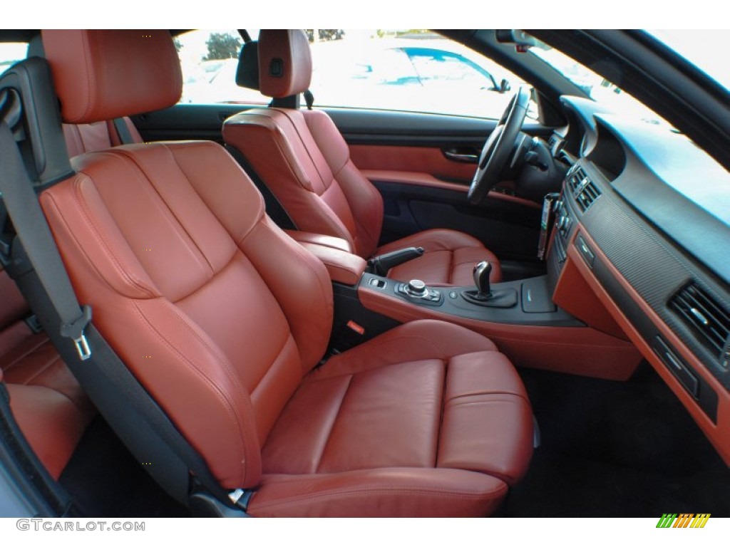 Fox Red Novillo Leather Interior 2011 BMW M3 Convertible Photo #71097910
