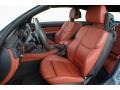 Fox Red Novillo Leather Front Seat Photo for 2011 BMW M3 #71097928