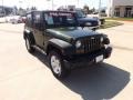 2008 Jeep Green Metallic Jeep Wrangler X 4x4  photo #7