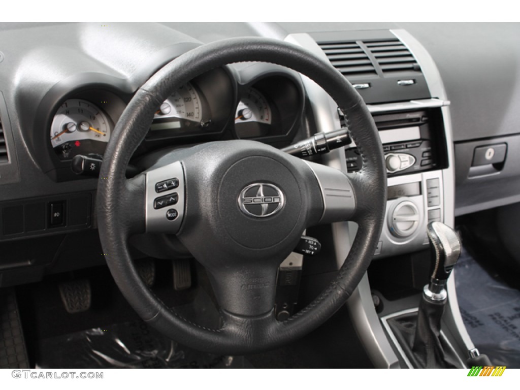 2006 Scion tC Standard tC Model Dark Charcoal Steering Wheel Photo #71098978