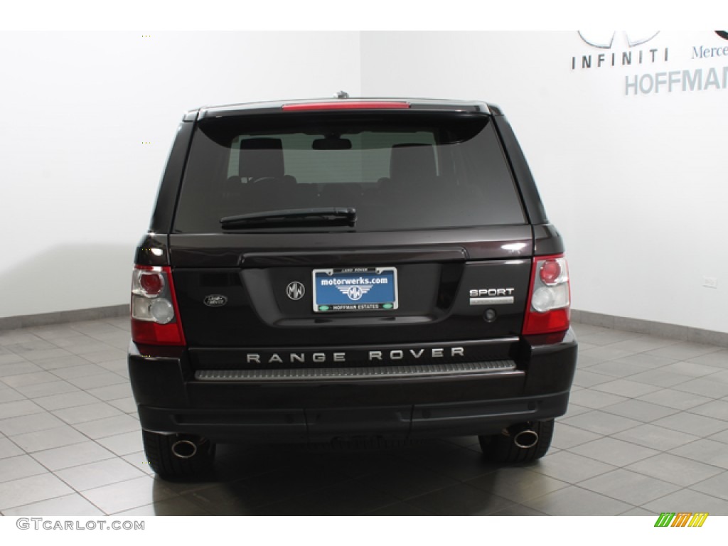 2009 Range Rover Sport Supercharged - Bournville Brown Metallic / Almond/Nutmeg photo #4