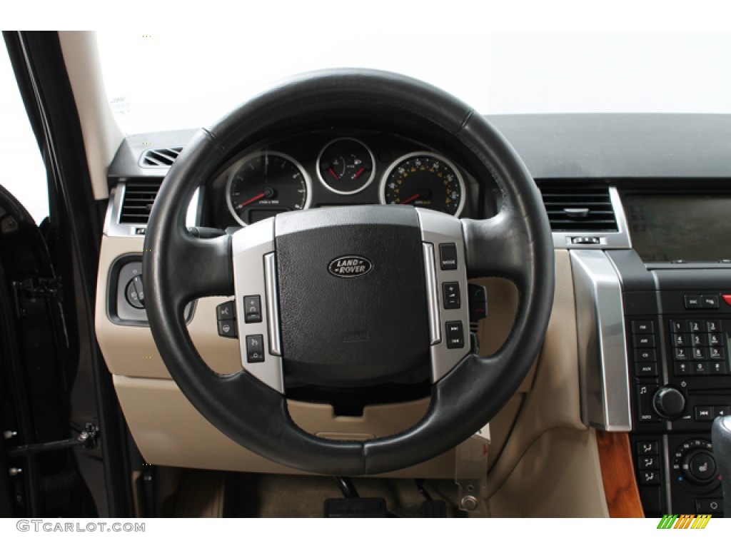 2009 Range Rover Sport Supercharged - Bournville Brown Metallic / Almond/Nutmeg photo #7