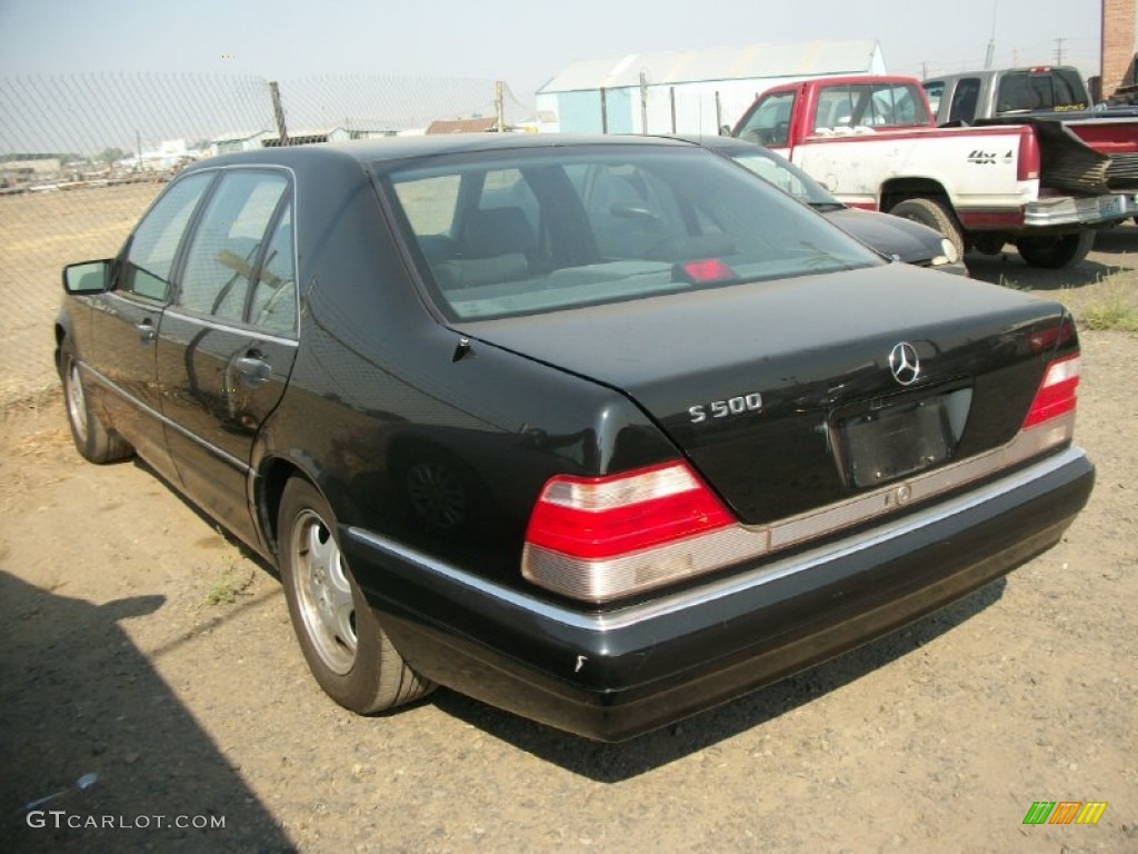 Black 1997 Mercedes-Benz S 500 Sedan Exterior Photo #71099902