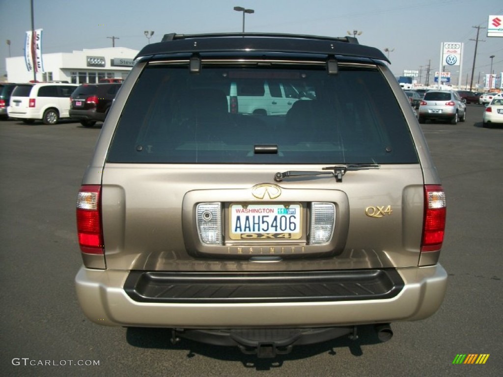 2001 QX4  - Bronze Metallic / Stone Beige photo #3