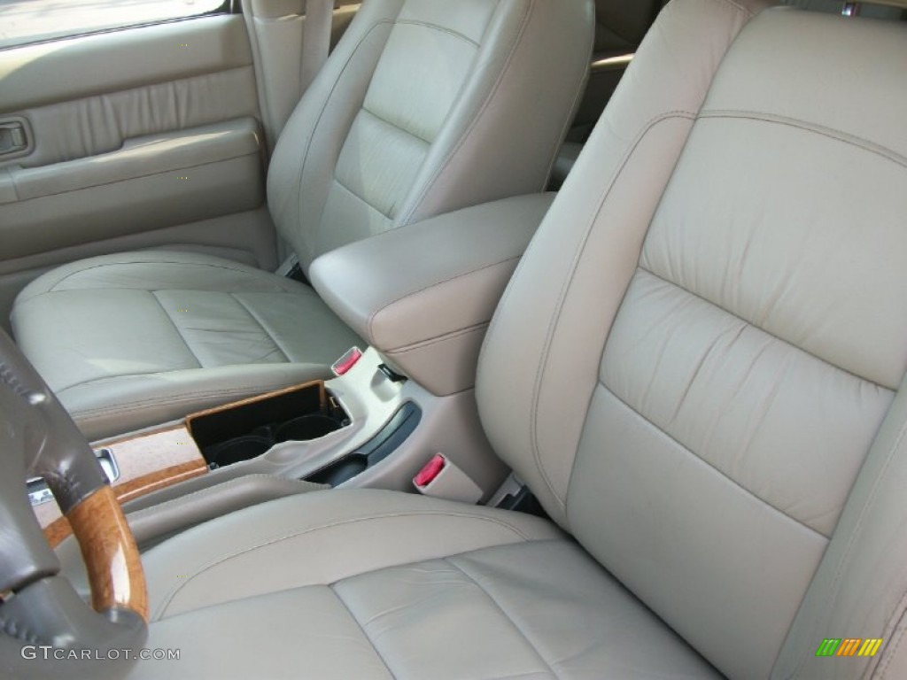 2001 QX4  - Bronze Metallic / Stone Beige photo #8