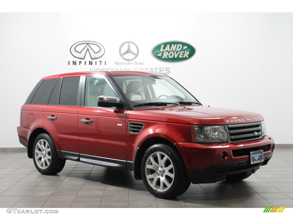 Rimini Red Metallic Land Rover Range Rover Sport