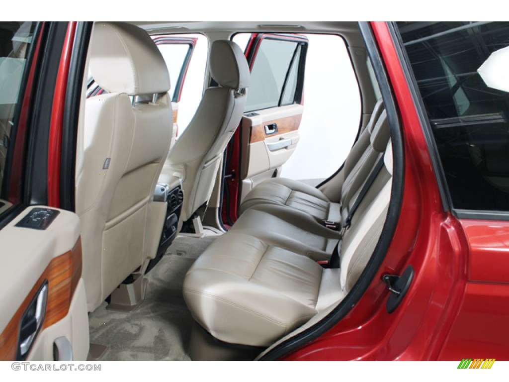 2009 Range Rover Sport HSE - Rimini Red Metallic / Almond/Nutmeg photo #19