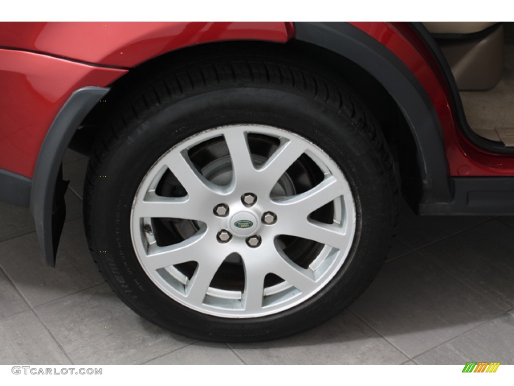 2009 Range Rover Sport HSE - Rimini Red Metallic / Almond/Nutmeg photo #28