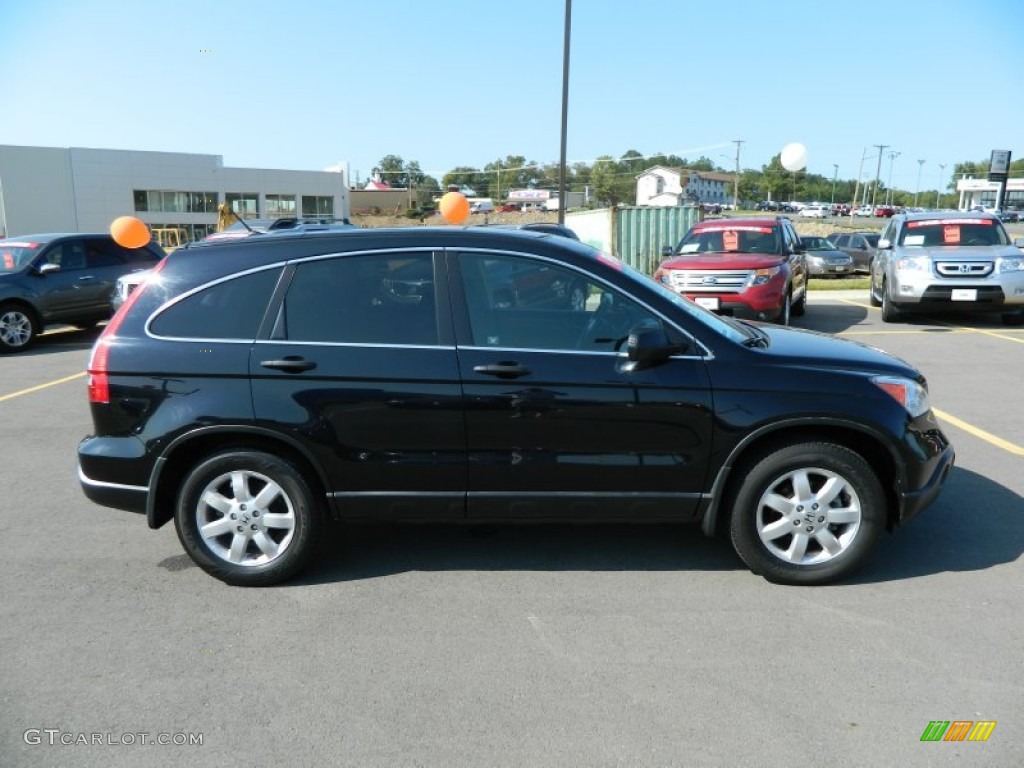 2008 CR-V EX - Nighthawk Black Pearl / Ivory photo #6