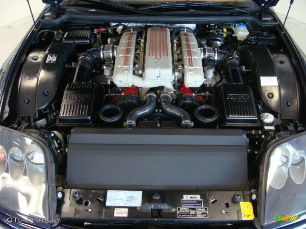 2002 Ferrari 575M Maranello F1 Engine Photos
