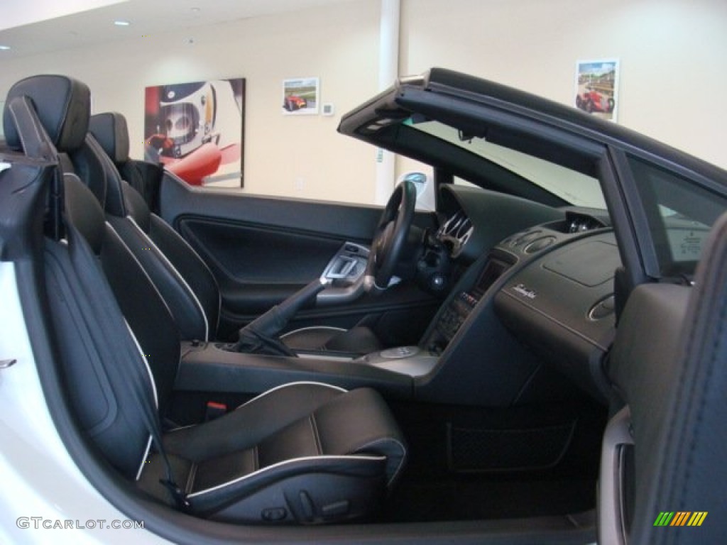 2008 Gallardo Spyder E-Gear - Bianco Monocerus / Nero Perseus photo #17