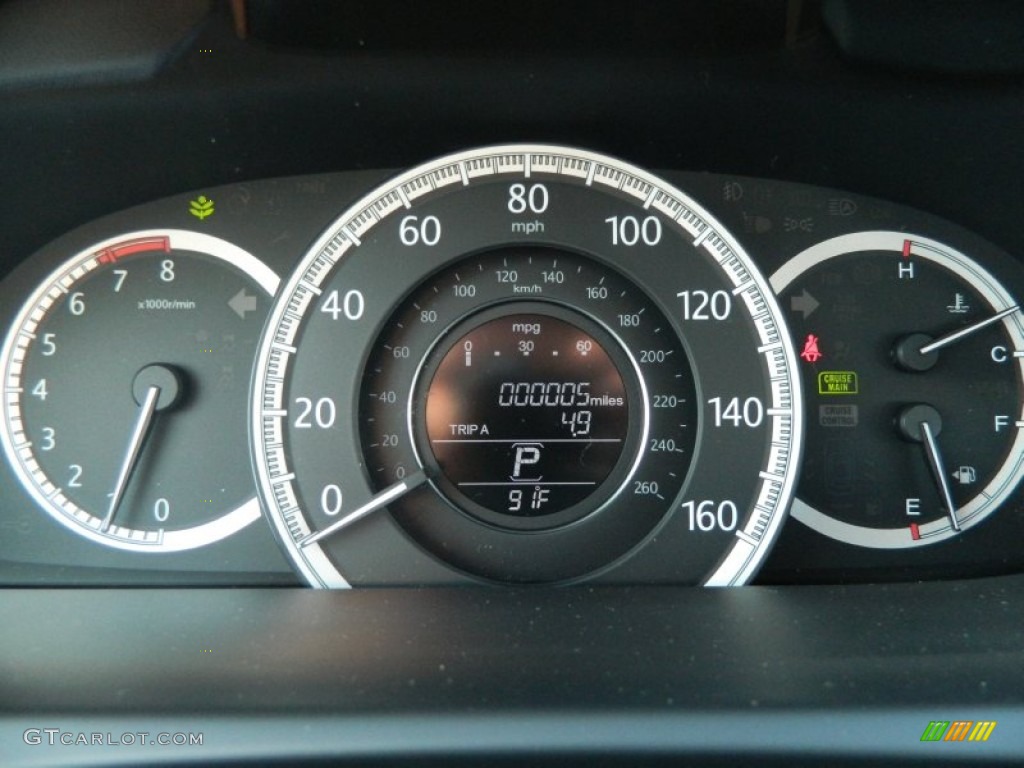 2013 Honda Accord LX Sedan Gauges Photo #71101729