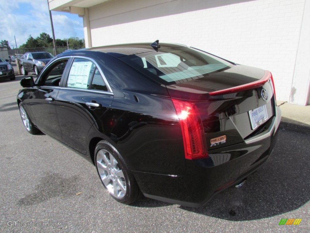 2013 ATS 3.6L Luxury - Black Raven / Light Platinum/Jet Black Accents photo #5