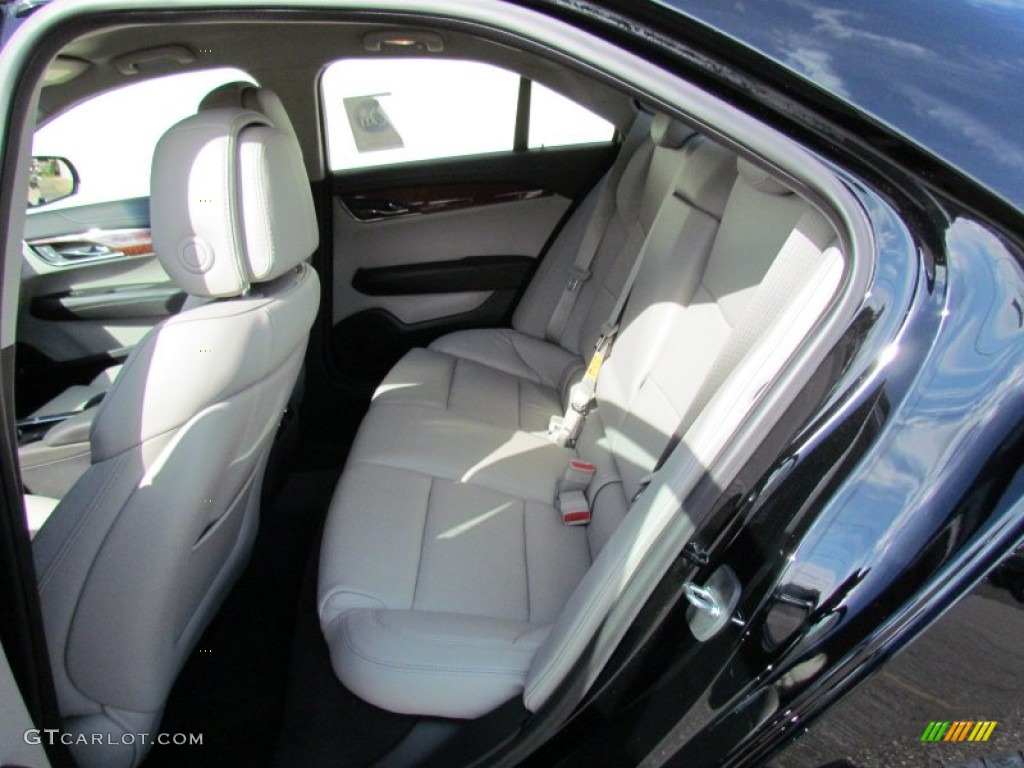 Light Platinum/Jet Black Accents Interior 2013 Cadillac ATS 3.6L Luxury Photo #71102050