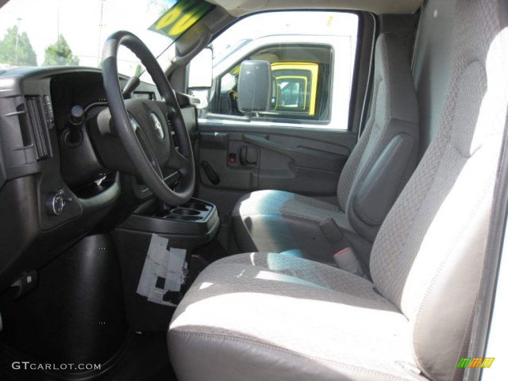 2008 Chevrolet Express Cutaway 3500 Commercial Moving Van Front Seat Photo #71102482