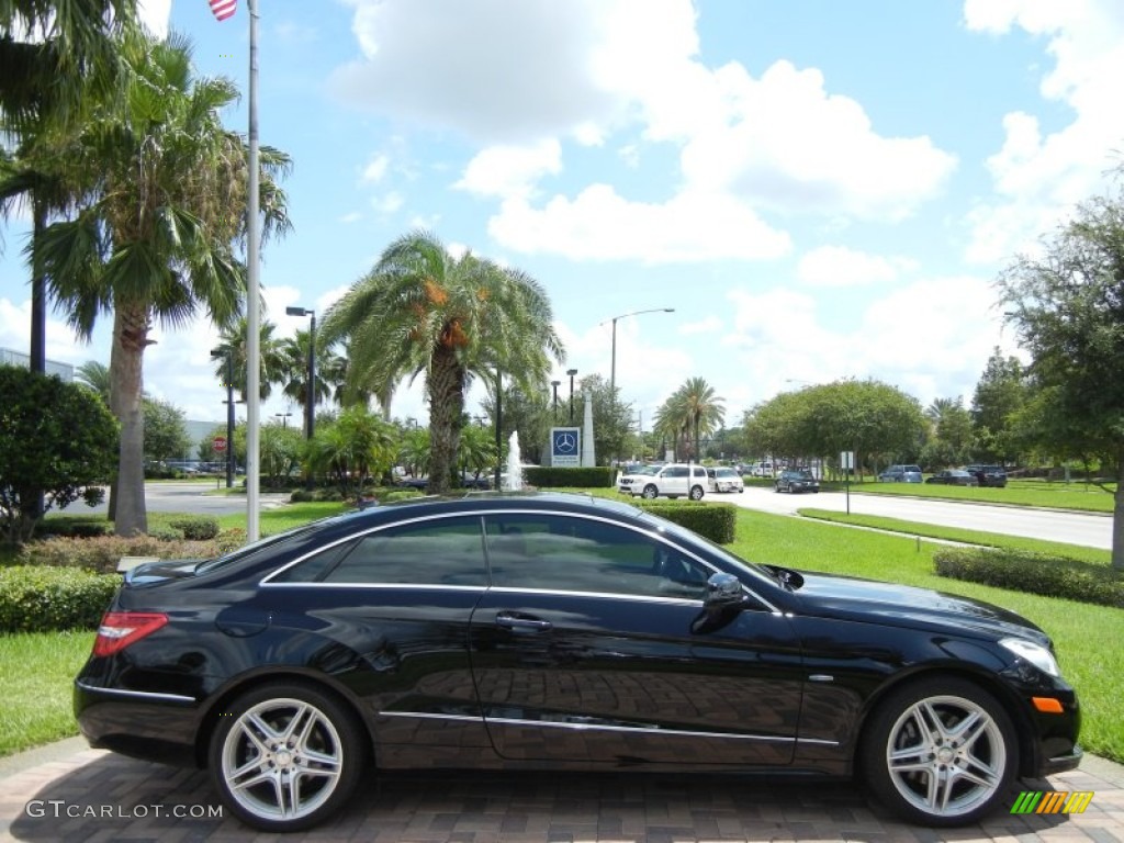 Black 2012 Mercedes-Benz E 350 Coupe Exterior Photo #71103301