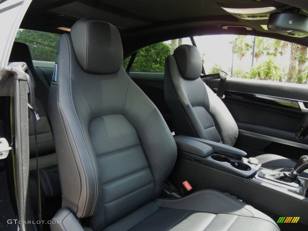 2012 Mercedes-Benz E 350 Coupe Front Seat Photo #71103430