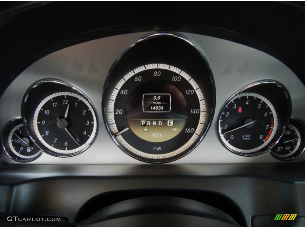 2012 Mercedes-Benz E 350 Coupe Gauges Photo #71103451