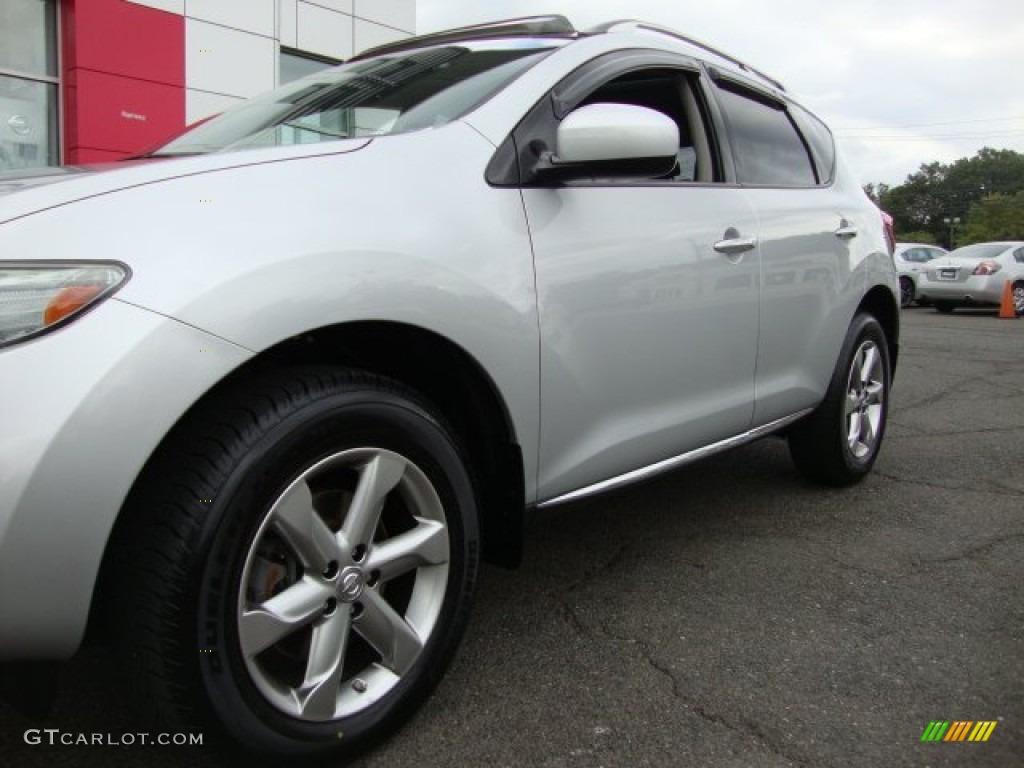 2009 Murano SL AWD - Brilliant Silver Metallic / Black photo #2