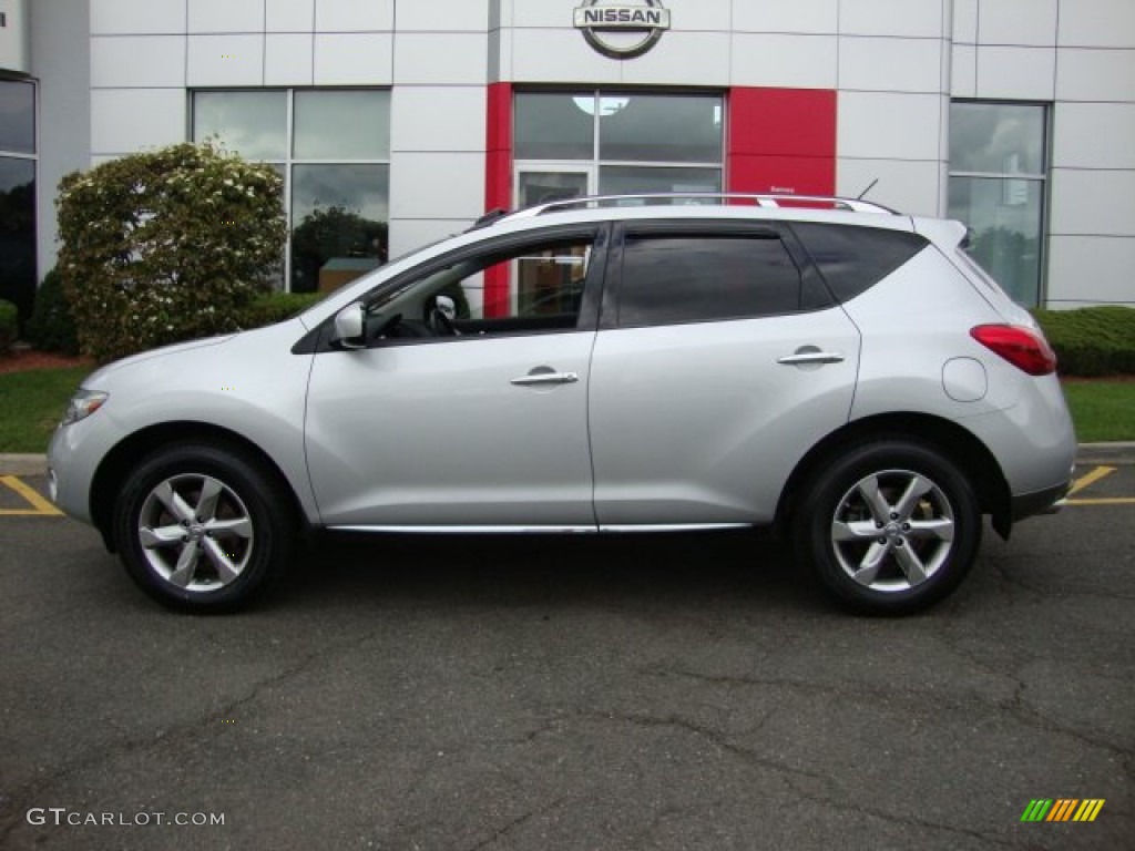 2009 Murano SL AWD - Brilliant Silver Metallic / Black photo #3
